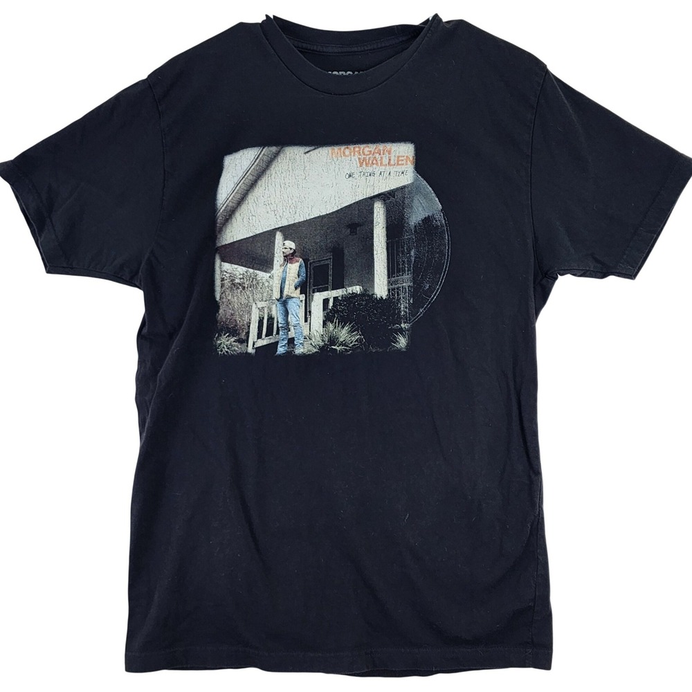 Morgan Wallen One Thing At A Time Album Tour T‎ Shirt Black Size L